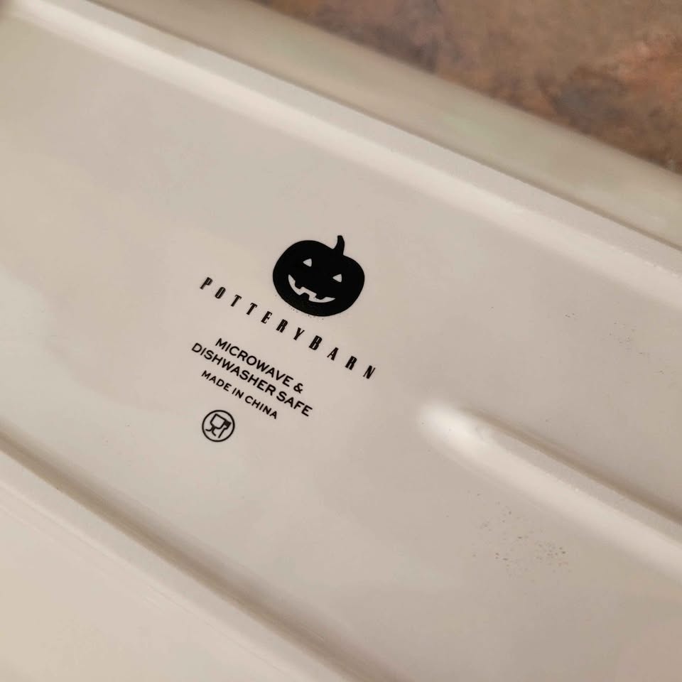 Ceramic Pumpkin Tray - Pottery Barn - photo 5