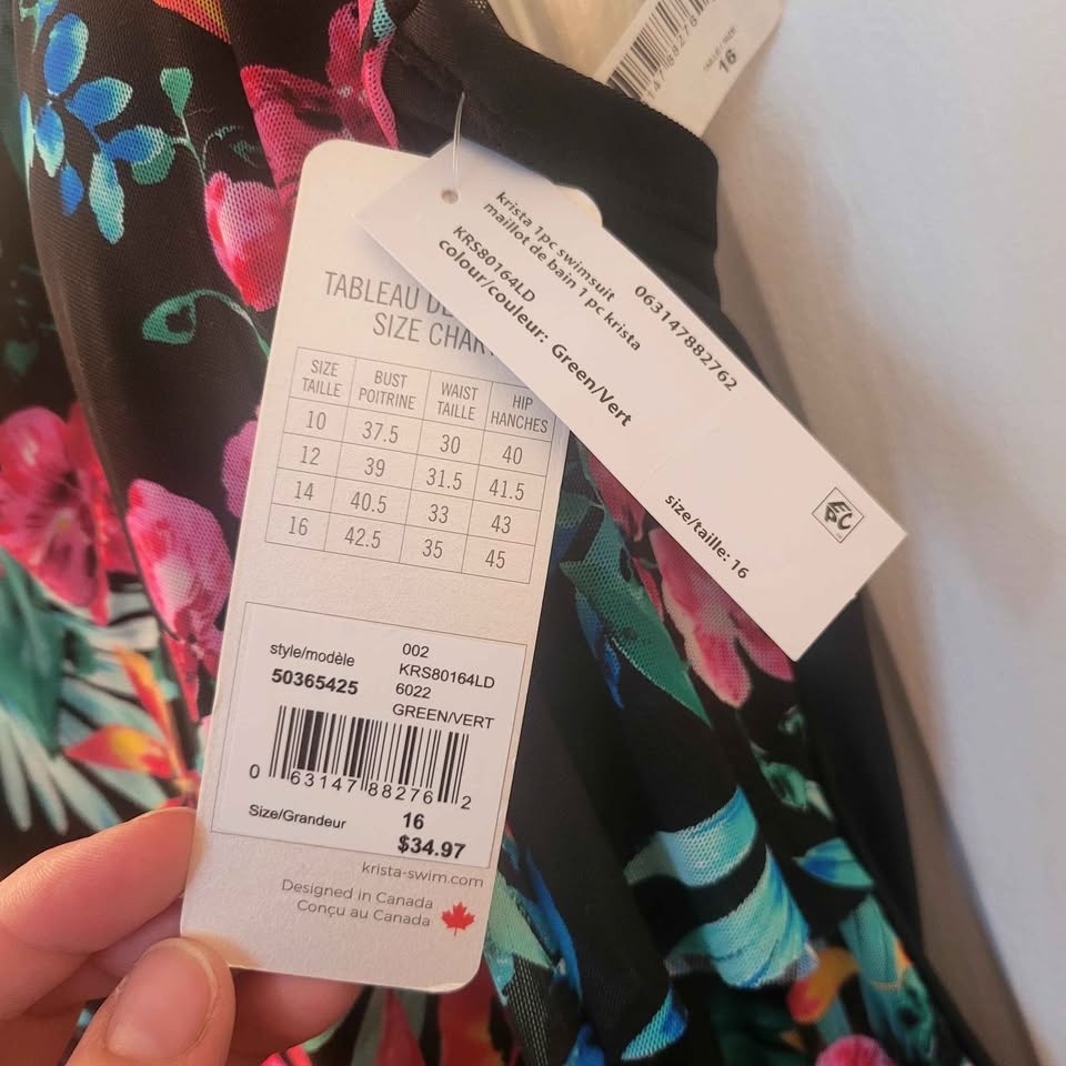 Swim Suit BNWT size 16 - photo 5