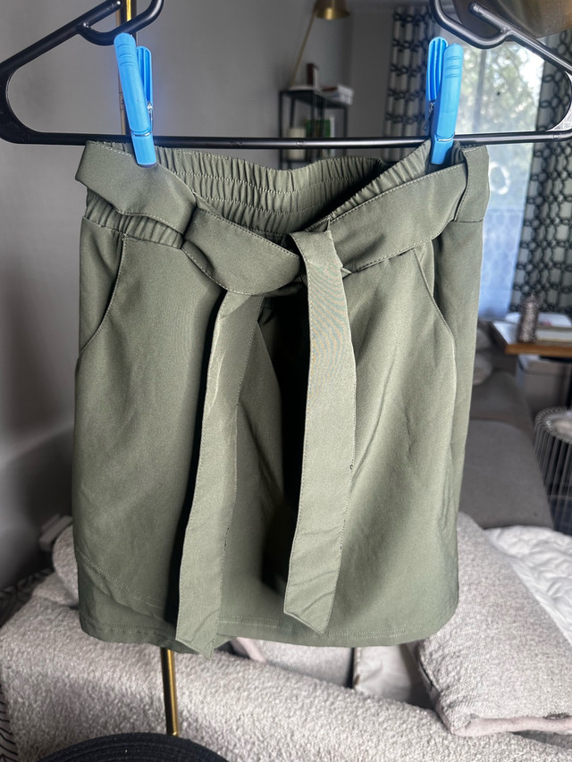 Army Green Golf Skirt