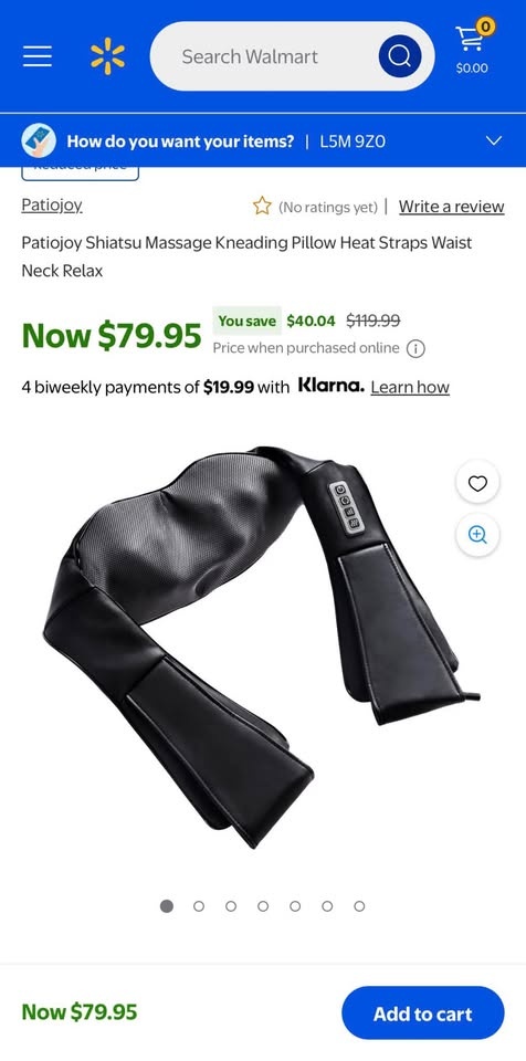 Black Neck Shoulder Massager w Heat - photo 4