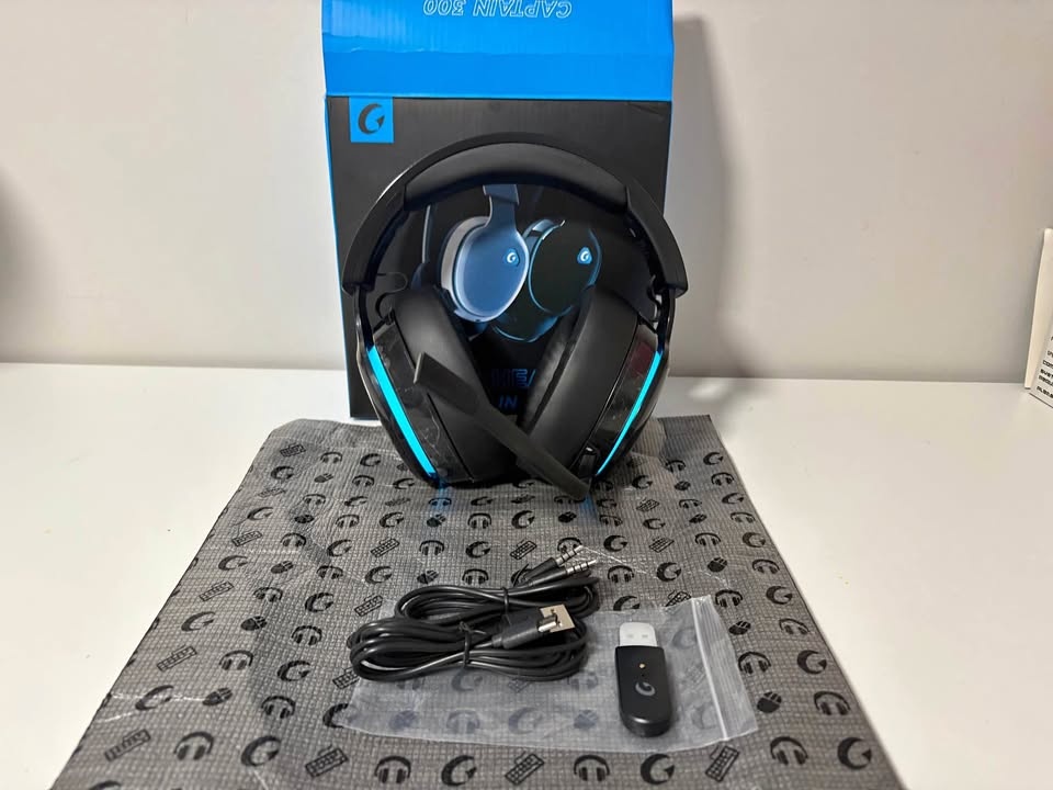 Logitech G Captain 300 Wireless Gaming Headset Black