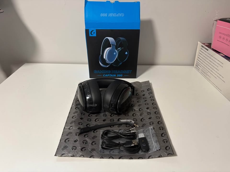 Logitech G Captain 300 Wireless Gaming Headset Black - photo 2
