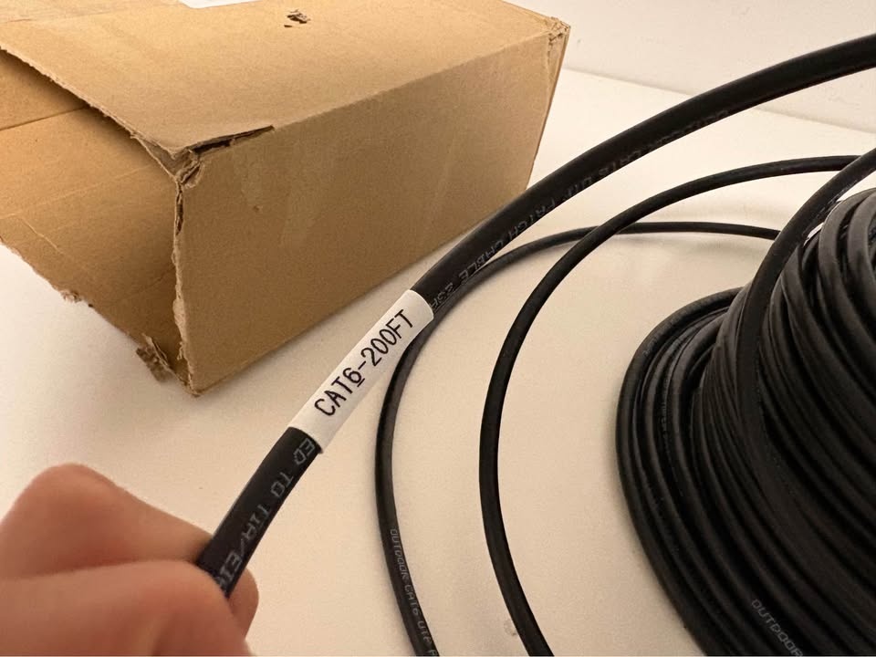 ERCIELOOK CAT6 Outdoor Ethernet Cable 200FT - photo 3