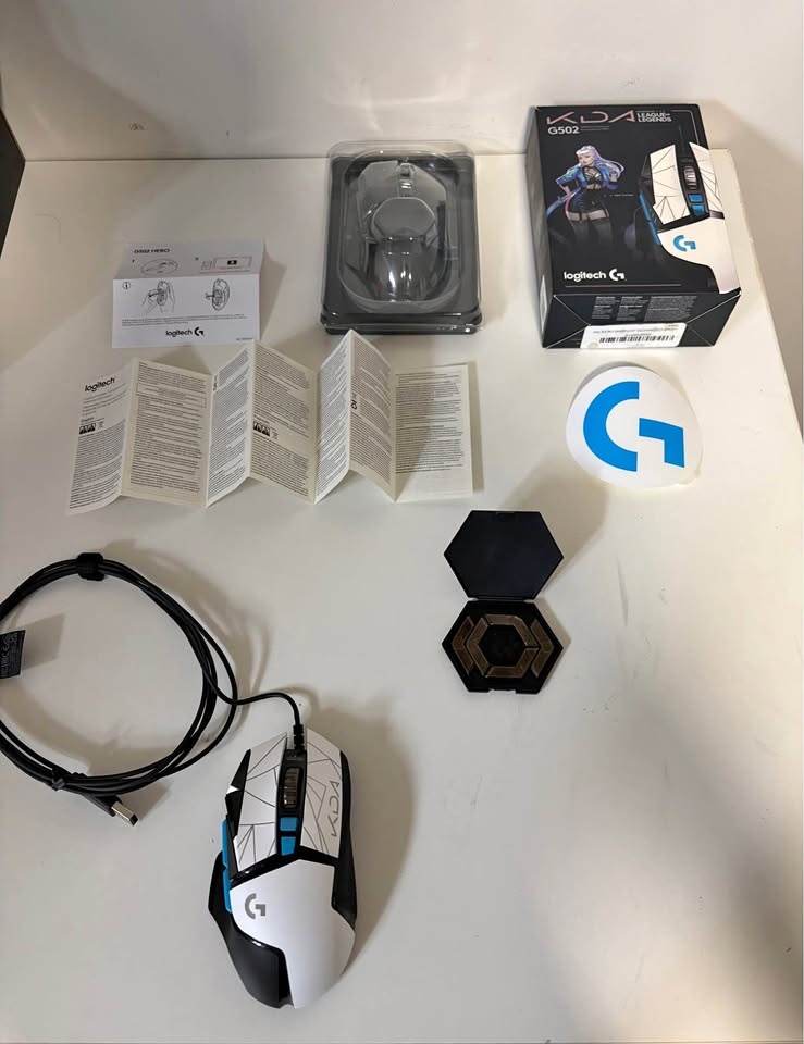 Logitech G502 KDA HERO Gaming Mouse League of Legends Ed