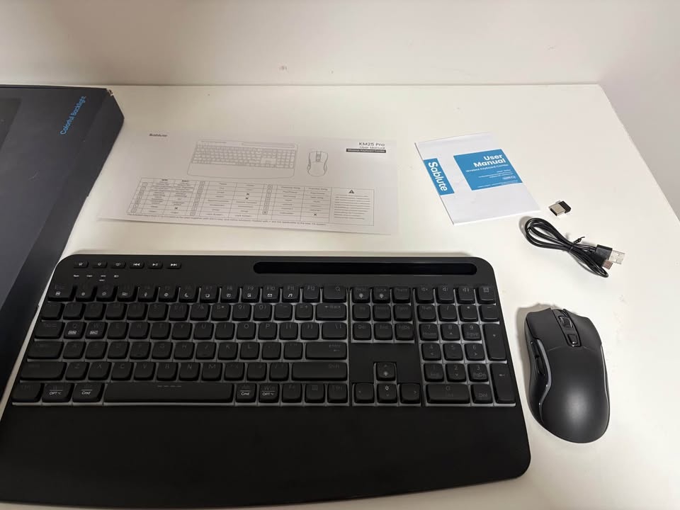 Sablute KM25 Pro Wireless Keyboard Mouse Combo - photo 2