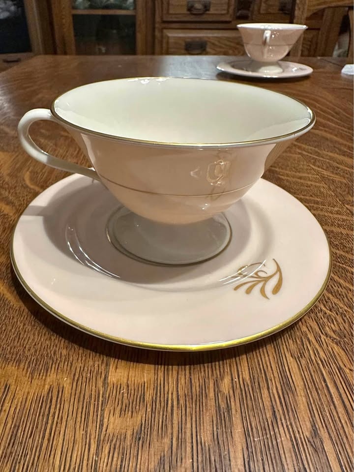 Vintage Royal Splendor Porcelain China Cup & Saucer Set