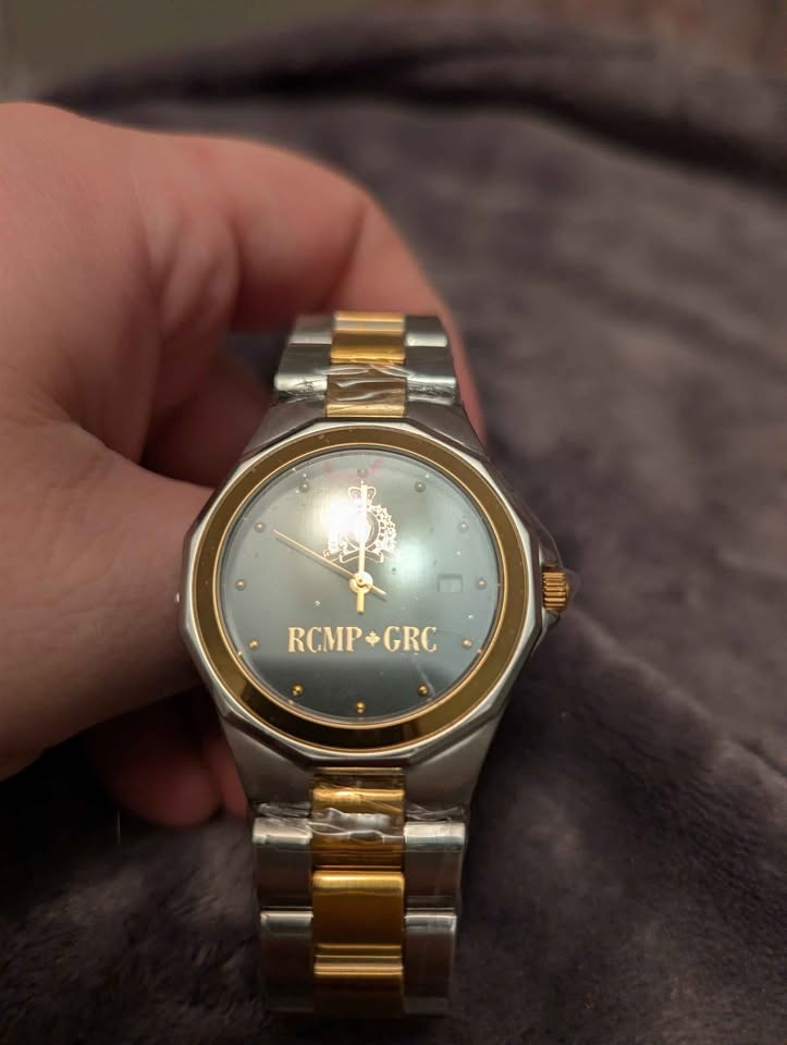 RCMP Watch Two Tone New in Box $125 obo - photo 2