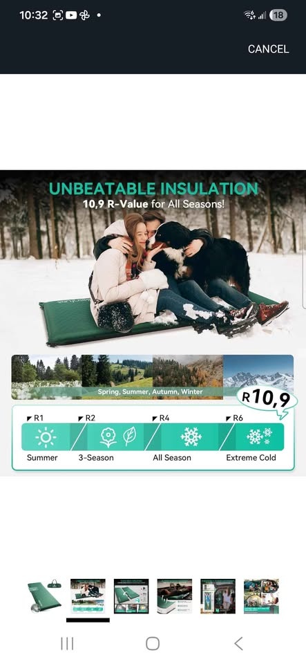 Self Inflating Mattress New - photo 4