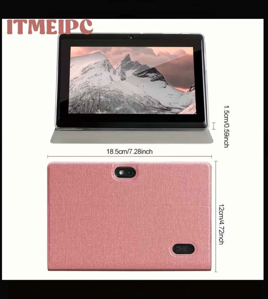 ITMEIPC 7-inch Android 14 Tablet Pink - photo 3