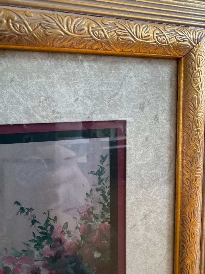 Framed Picture w/ glass frame - photo 3