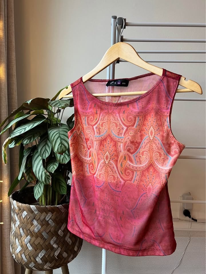 Paisley Print Tank Top - photo 3