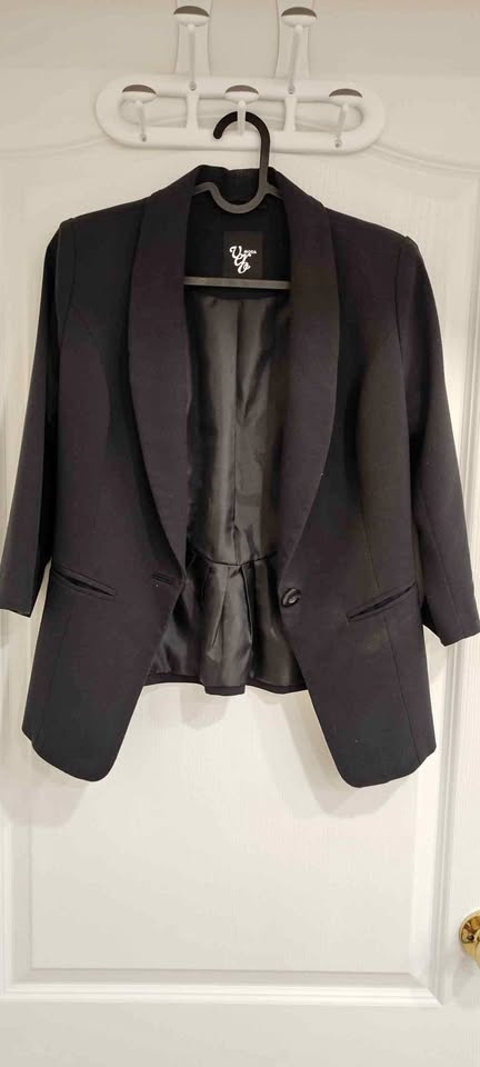 Vero Moda Black Blazer 3/4 Sleeve