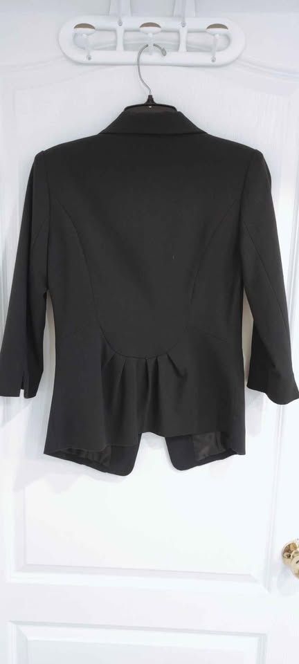 Vero Moda Black Blazer 3/4 Sleeve - photo 4