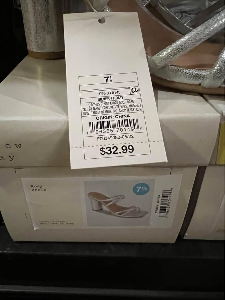 Ladies Shoes Size 7.5 Romy Heels Sandals - $10 - photo 2