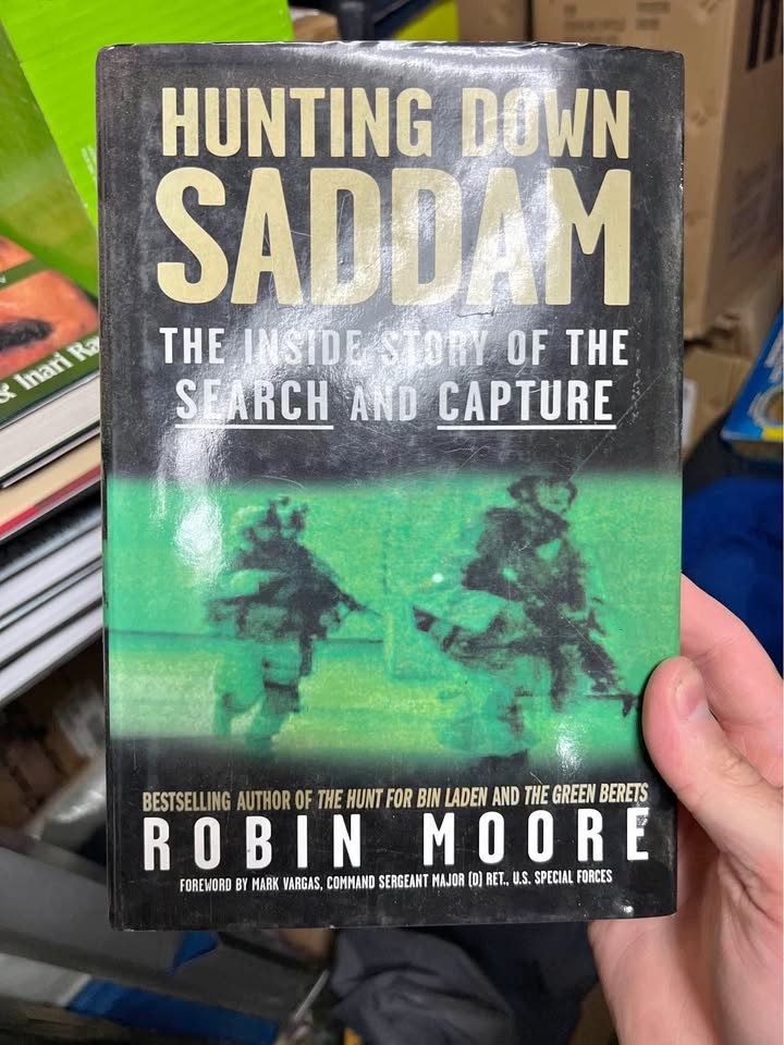 Hunting down Saddam Hussein Hardcover book