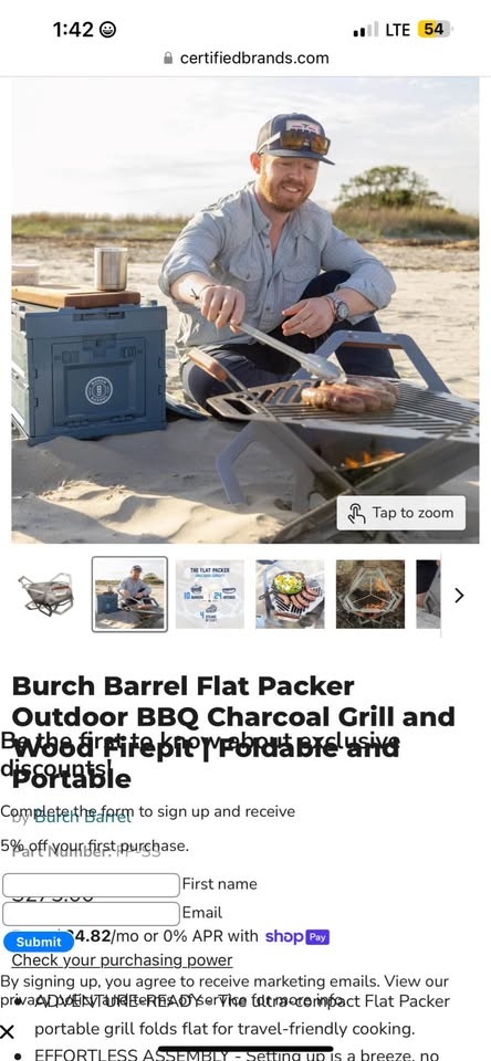 Burch Barrel Flat Packer Grill & Firepit - photo 5