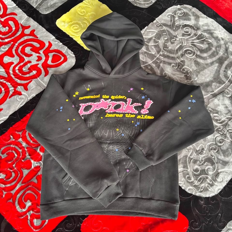 (Open to trades) Black Sp5der Hoodie M