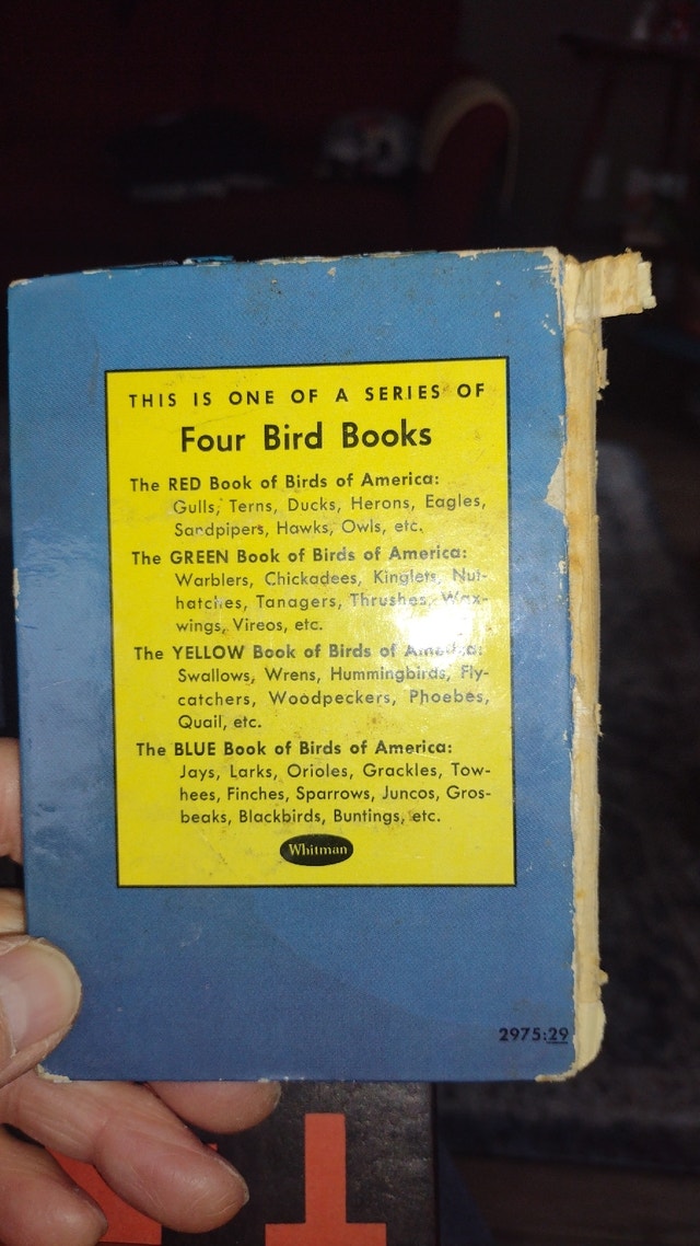 The Blue Book of Birds of America - 1930s Pocket Nature Guide - photo 3