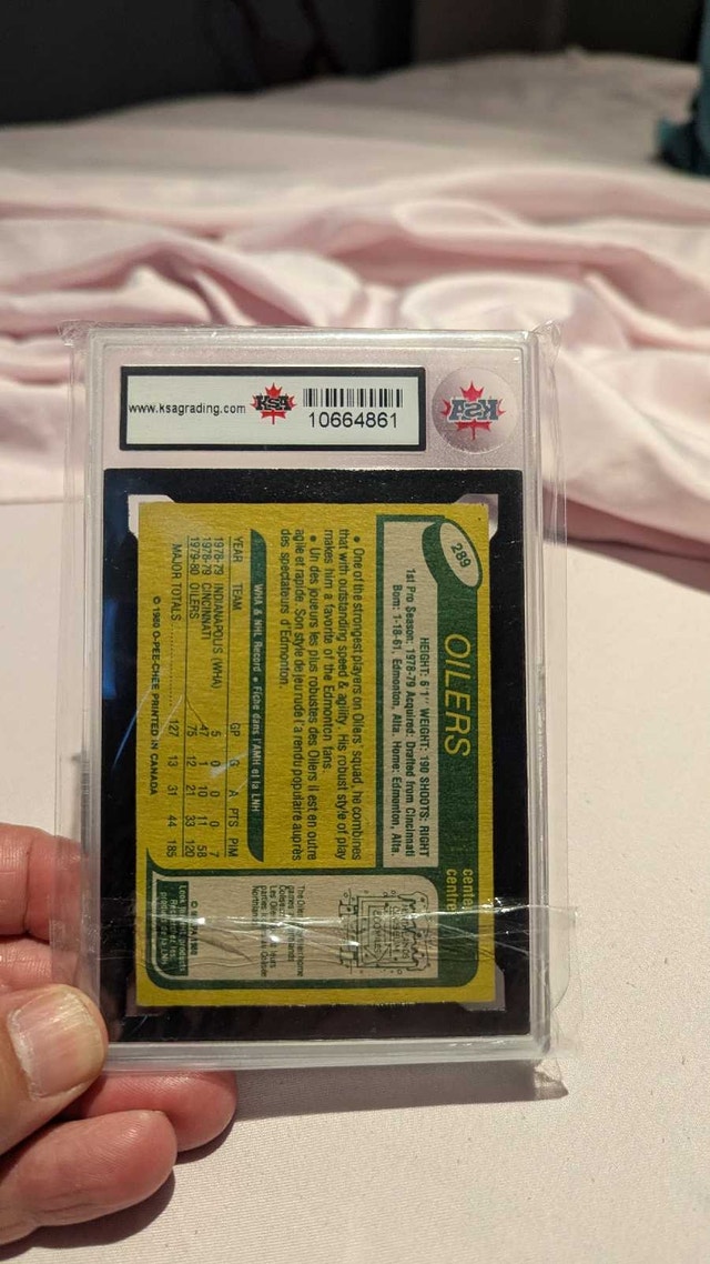 Mark Messier Rookie Card OPC KSA 5 - photo 2
