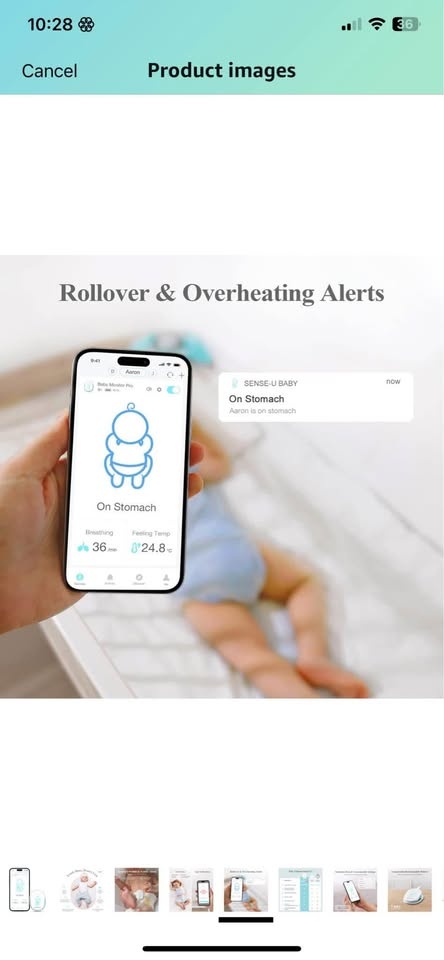 Baby senseU pro monitor - photo 5