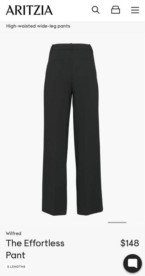 ARITZIA EFFORTLESS PANT