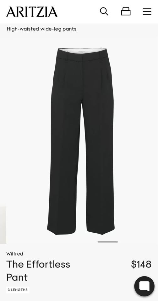 ARITZIA EFFORTLESS PANT - photo 2