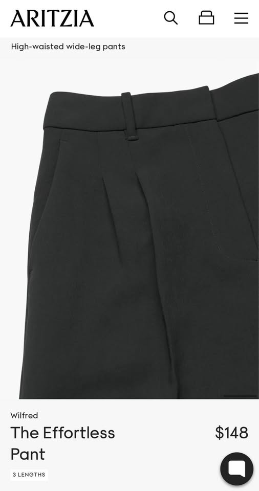 ARITZIA EFFORTLESS PANT - photo 3