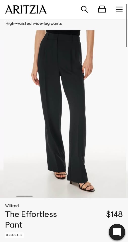 ARITZIA EFFORTLESS PANT - photo 4