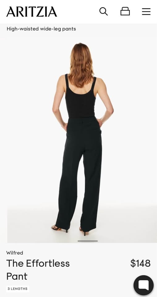 ARITZIA EFFORTLESS PANT - photo 5