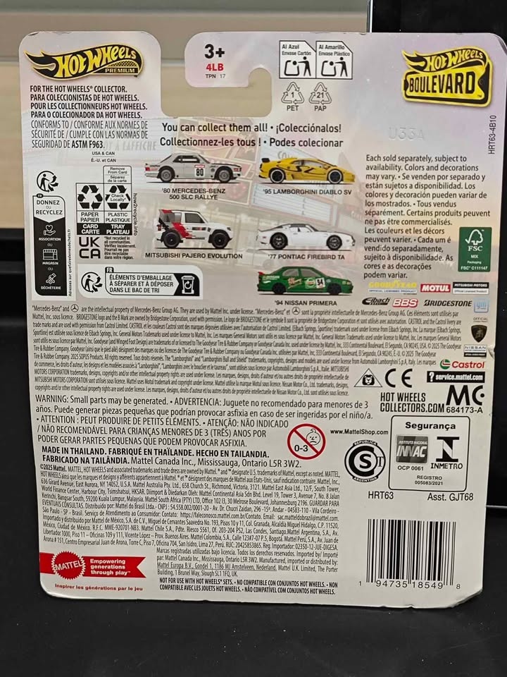 Hot Wheels Premium Boulevard '80 Mercedes-Benz 500 SLC Rallye - photo 5