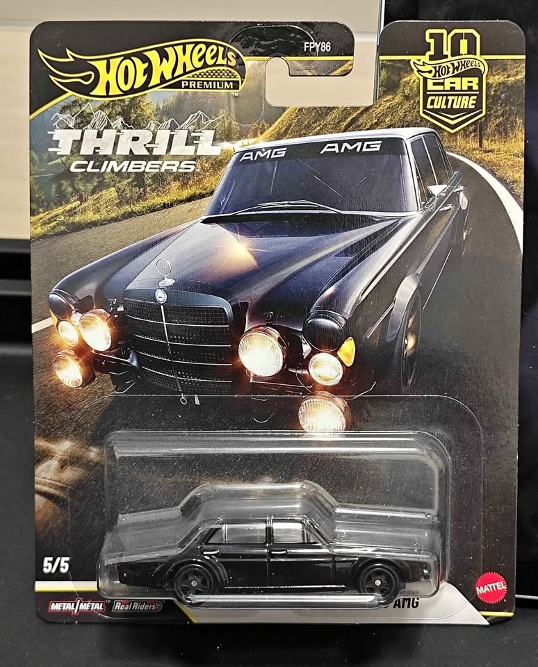 Hot Wheels premium Mercedes-Benz 300 SEL 6.8 AMG - Thrill Climbe