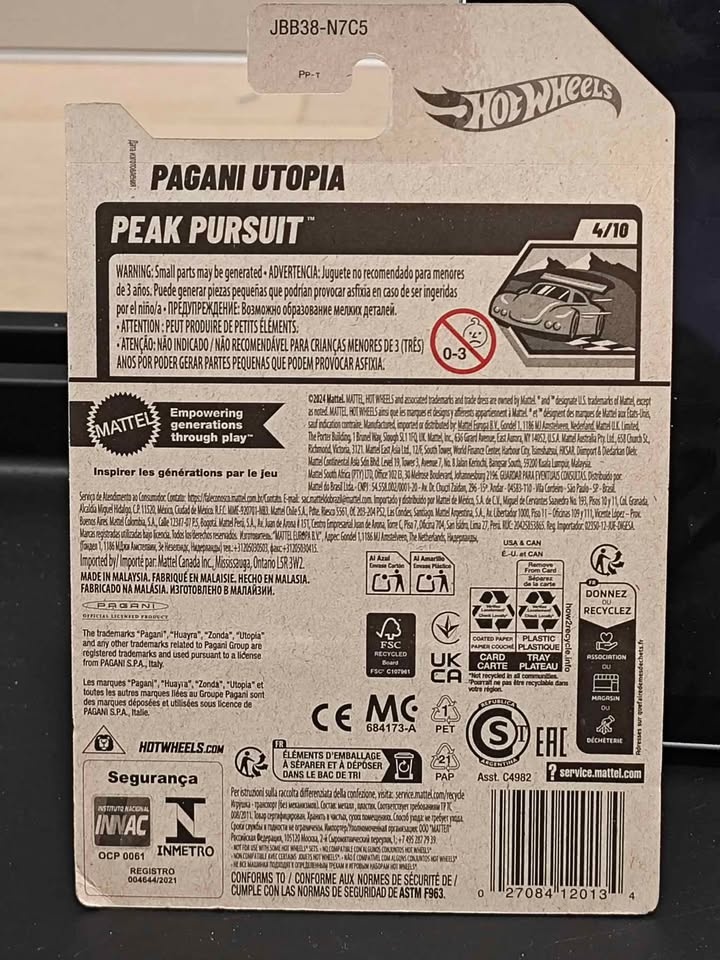 Hot Wheels mainline Pagani Utopia - photo 2