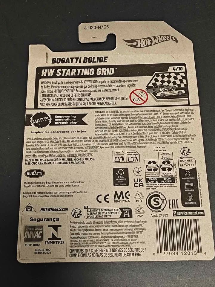 Hot Wheels mainline Bugatti Bolide - photo 2