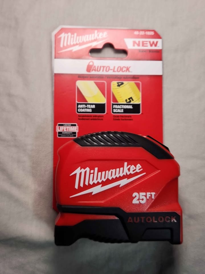 Milwaukee 25FT Auto-Lock Tape Measure New - photo 3