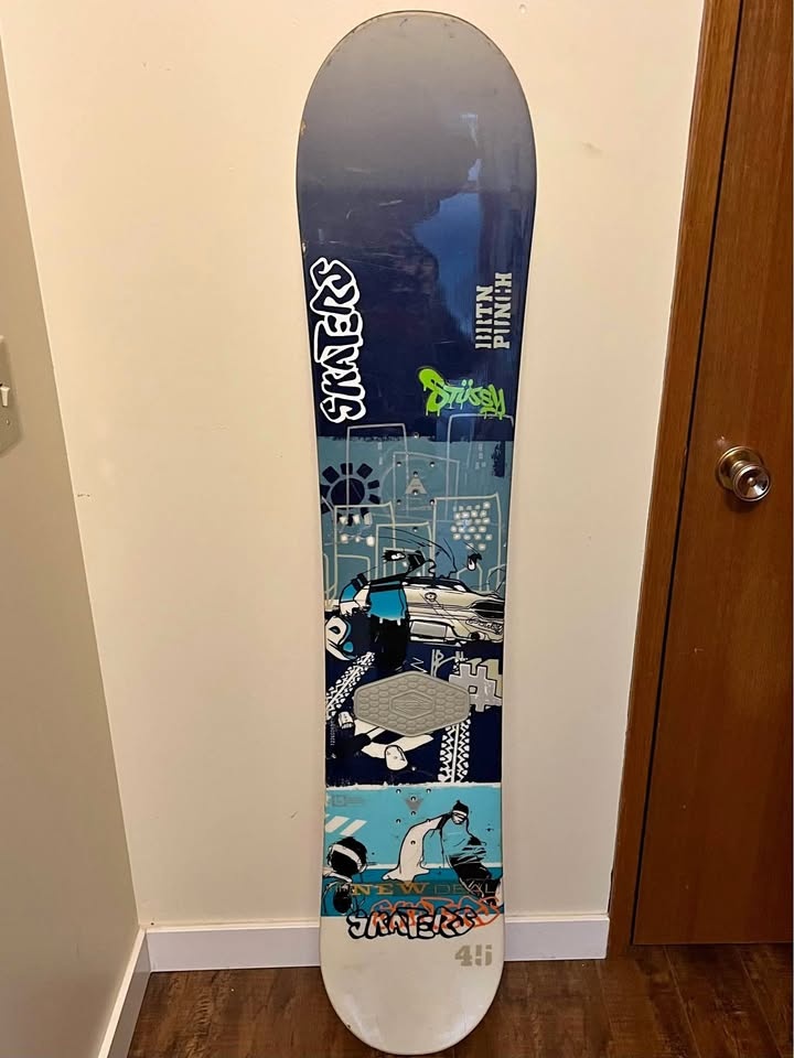 Vintage Burton Punch 45 - still rideable or a great wall hanger