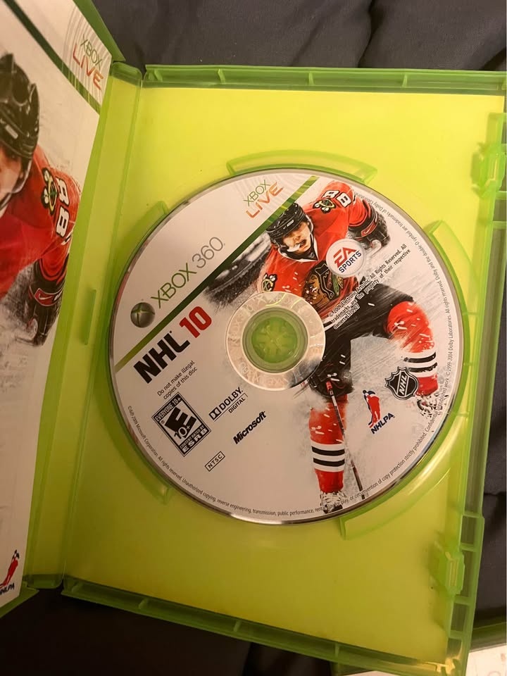 3 Xbox 360 Games: Halo Reach, NHL 10, Oblivion - photo 4