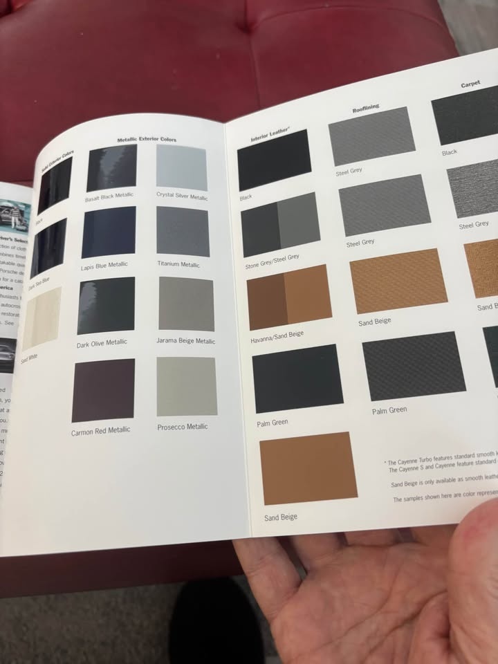 Porsche Cayenne Marketing Material - 132 Pages - Gen 1 - photo 4