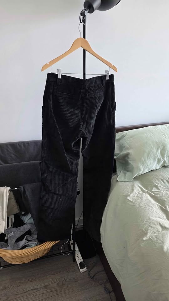 Corduroy Black Pants - photo 2