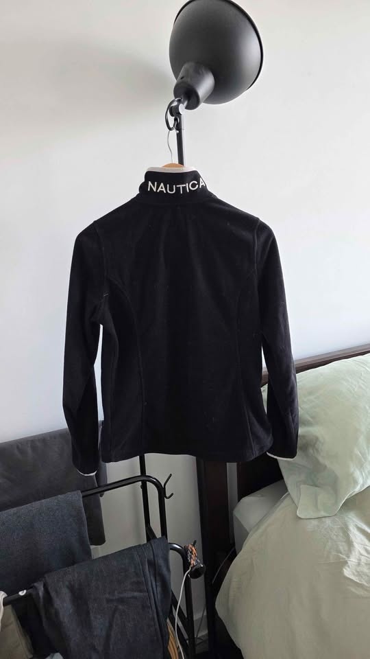 Nautica black fleece with white detail - photo 2