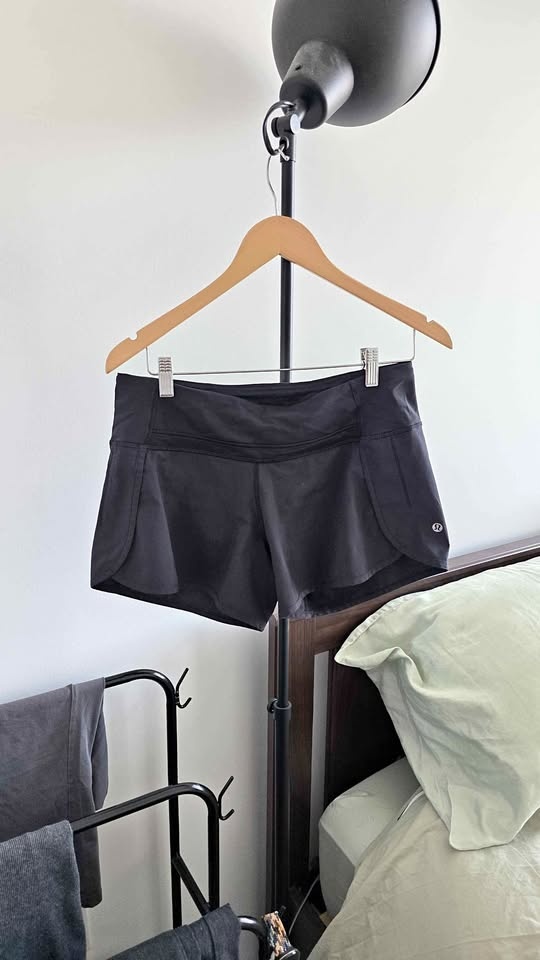 Lululemon Black Shorts Size 8