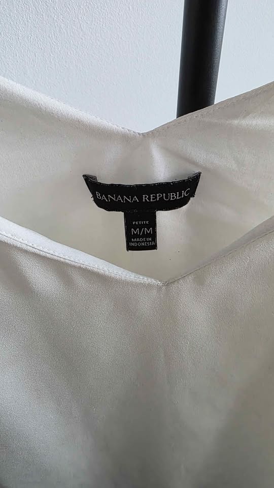 Banana Republic White Tank Top - photo 2