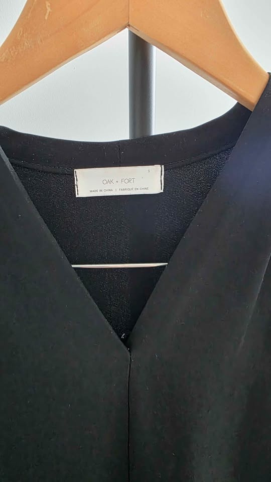 Oak + Fort black blouse - photo 3