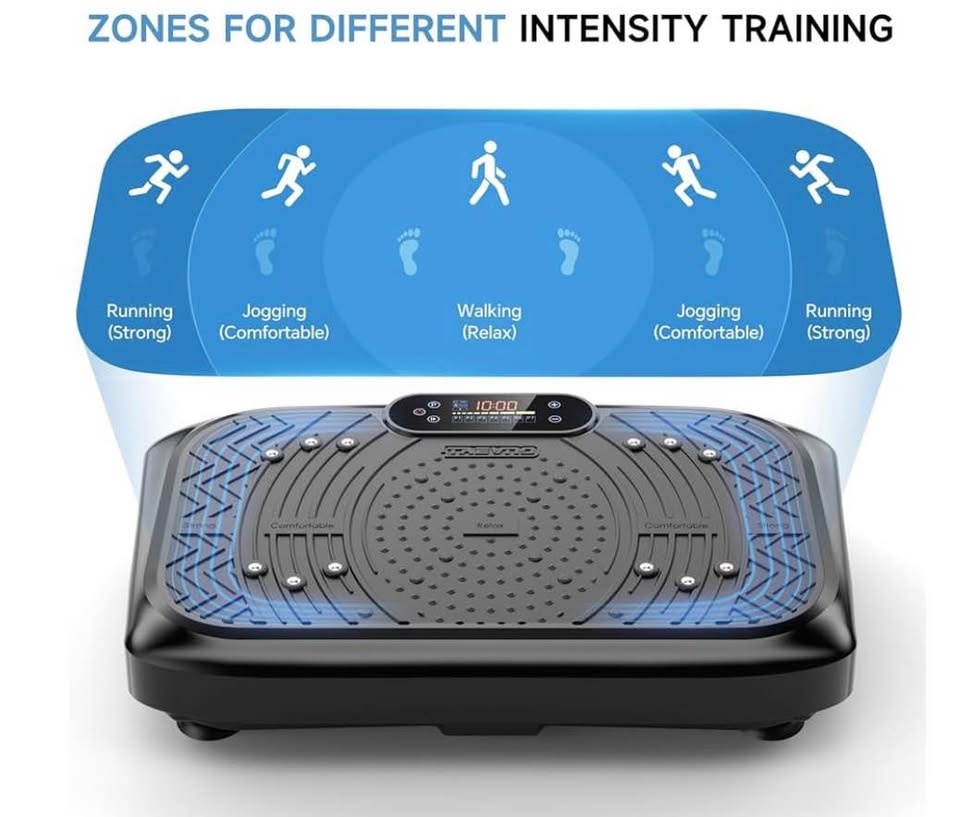 Vibration Plate Exercise Machine w/ Bluetooth - photo 2