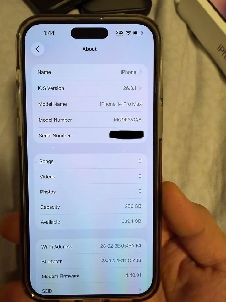 iPhone 14 Pro Max - 256GB (Deep Purple) - photo 2