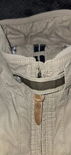 Bugatti Tan Harrington Jacket Men's Euro 50 / US M/L Gingham Lin - photo 2