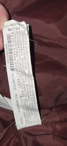 Zara Man Beige Tan Bomber Jacket Full Zip Quilted Lining Size Sm - photo 5