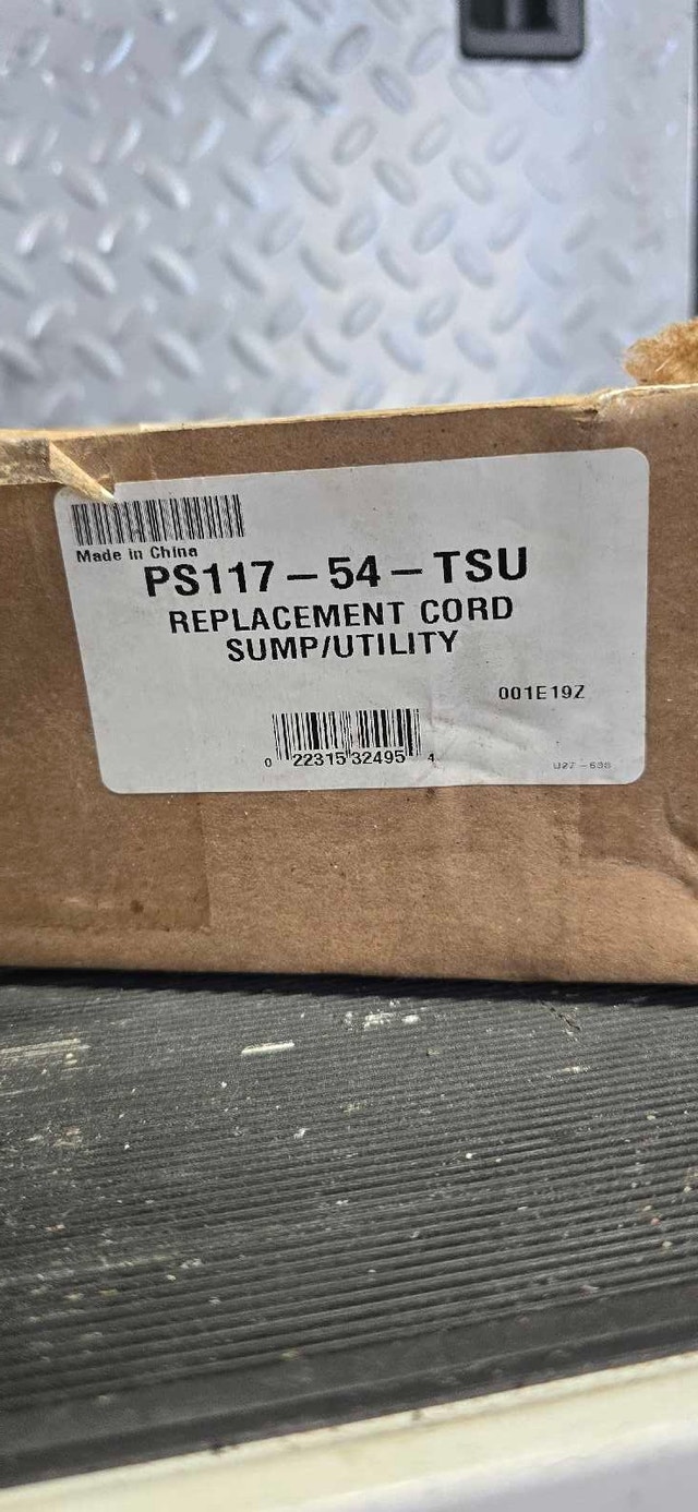 Sump Utility Cord