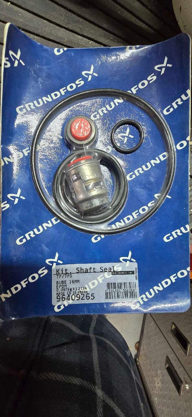 Grundfos Shaft Seal Kit BUBE 16MM EPDM for TP/TPD Pumps