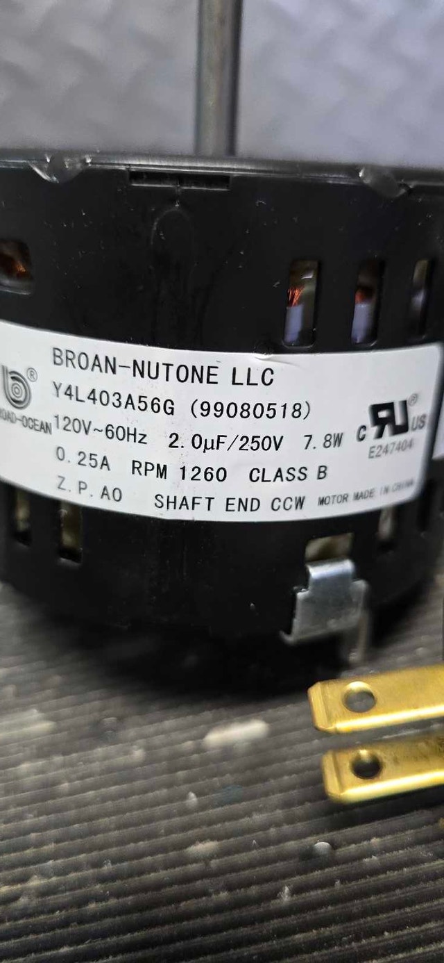 Broan-Nutone Motor