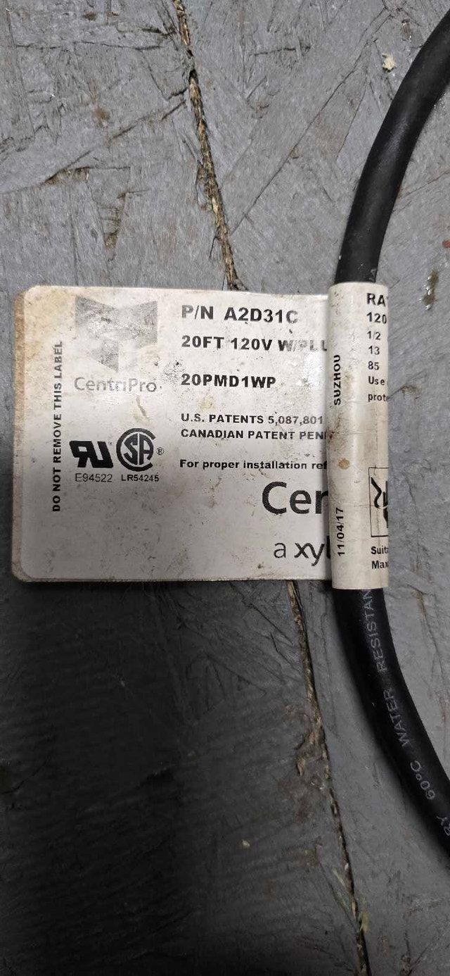 CentriPro Pump Part A2D31C